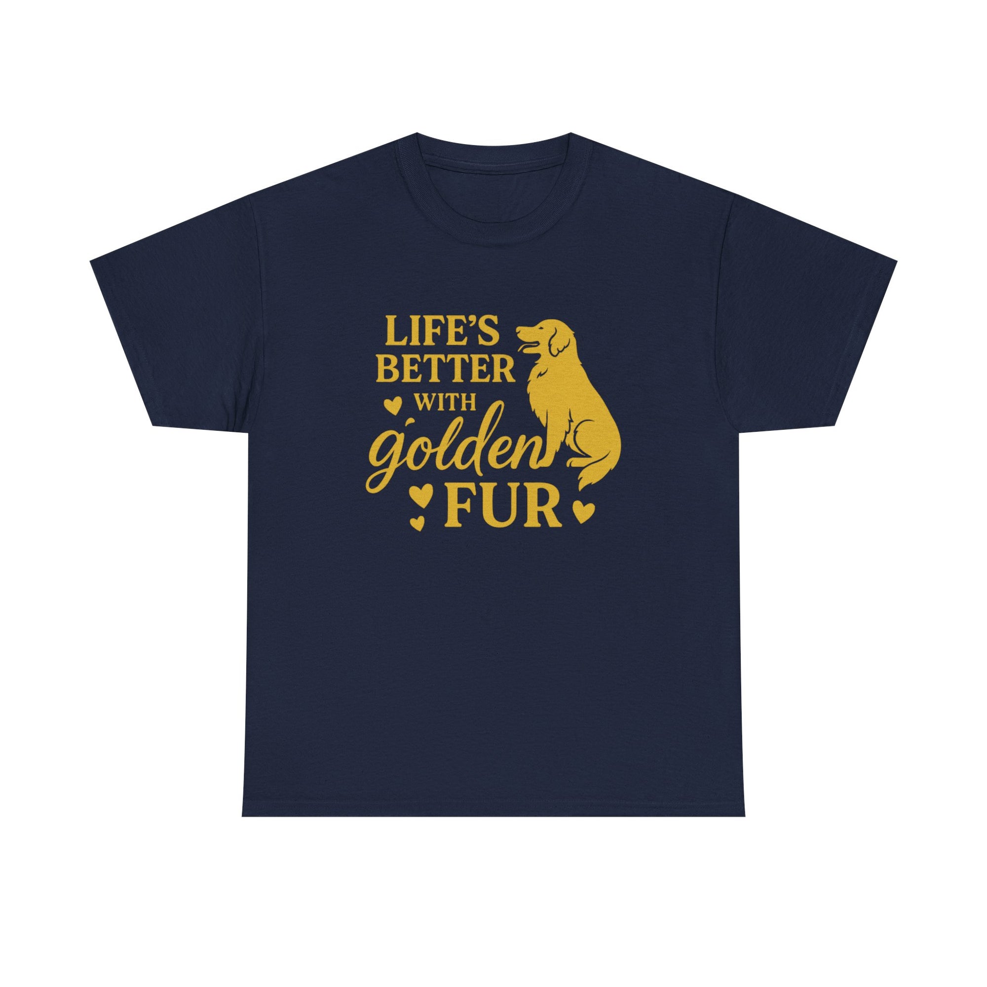 Golden Love – Golden Retriever Silhouette T-Shirt