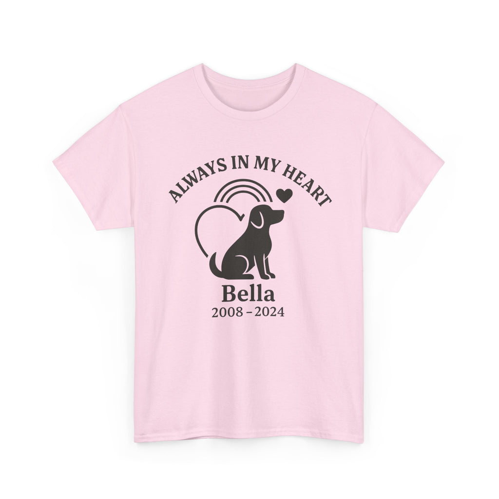 Always in My Heart – Custom Pet Memorial Shirt
