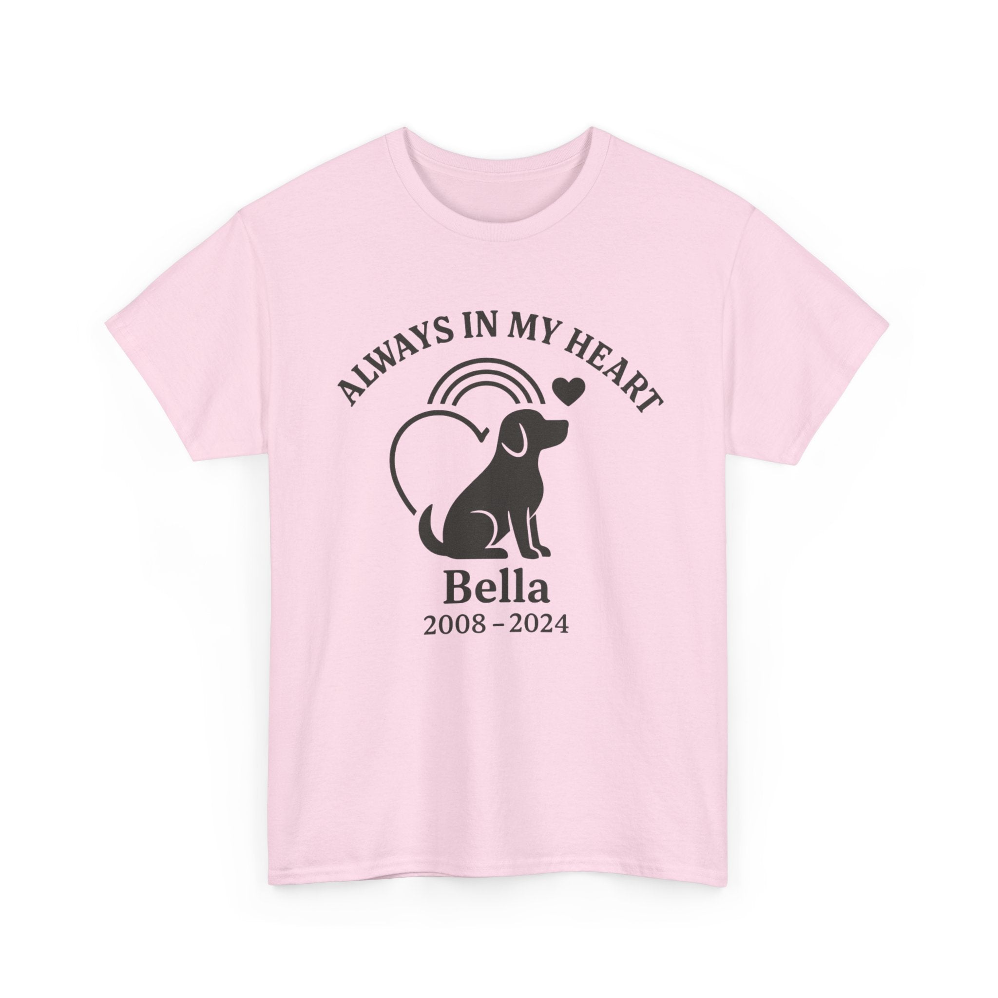 Always in My Heart – Custom Pet Memorial Shirt