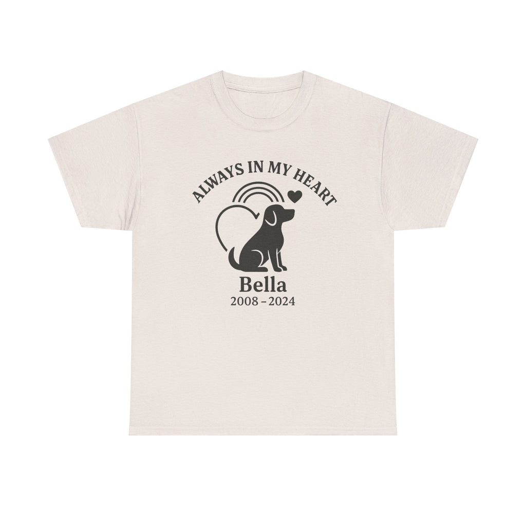 Always in My Heart – Custom Pet Memorial Shirt