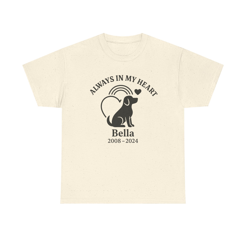 Always in My Heart – Custom Pet Memorial Shirt