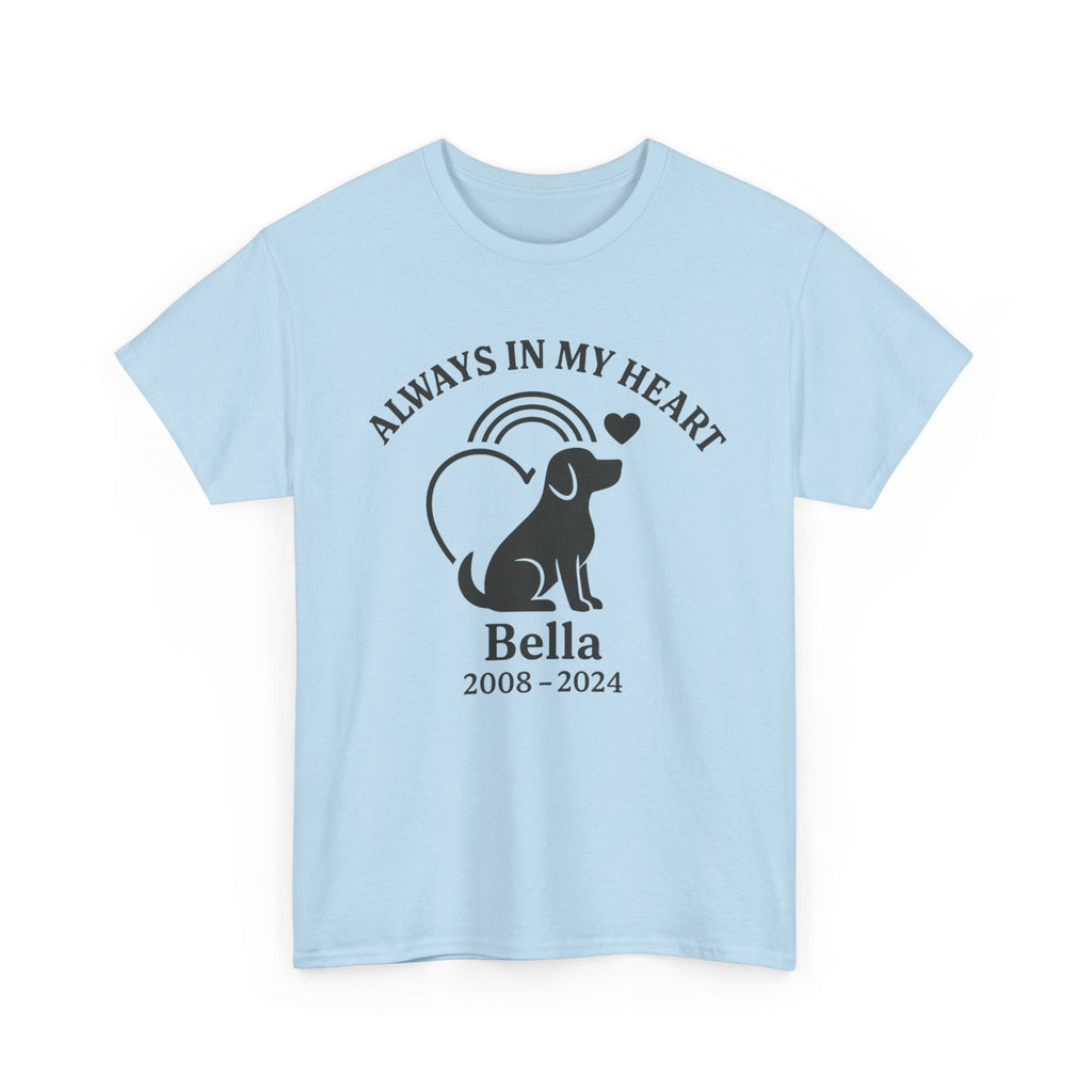Always in My Heart – Custom Pet Memorial Shirt