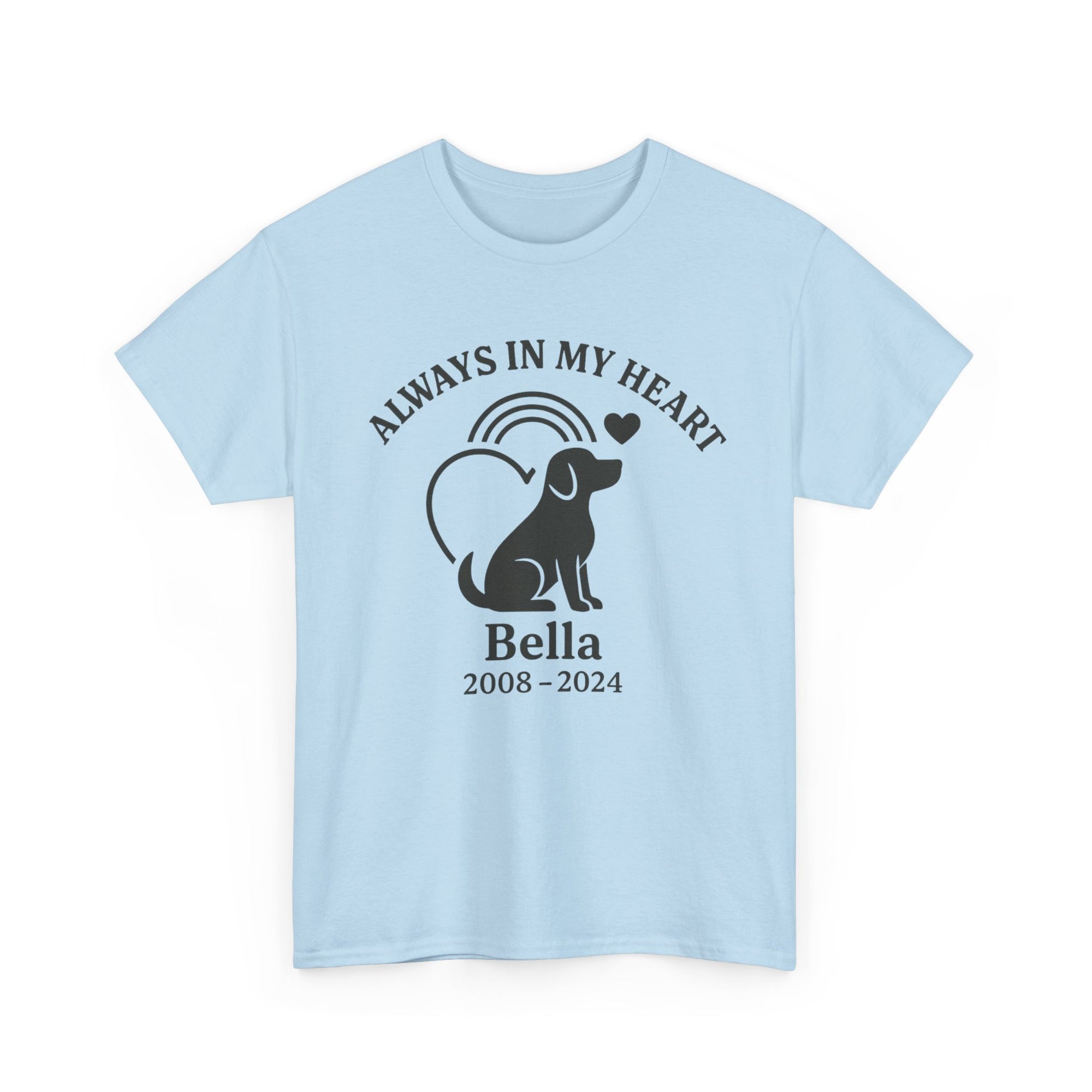 Always in My Heart – Custom Pet Memorial Shirt