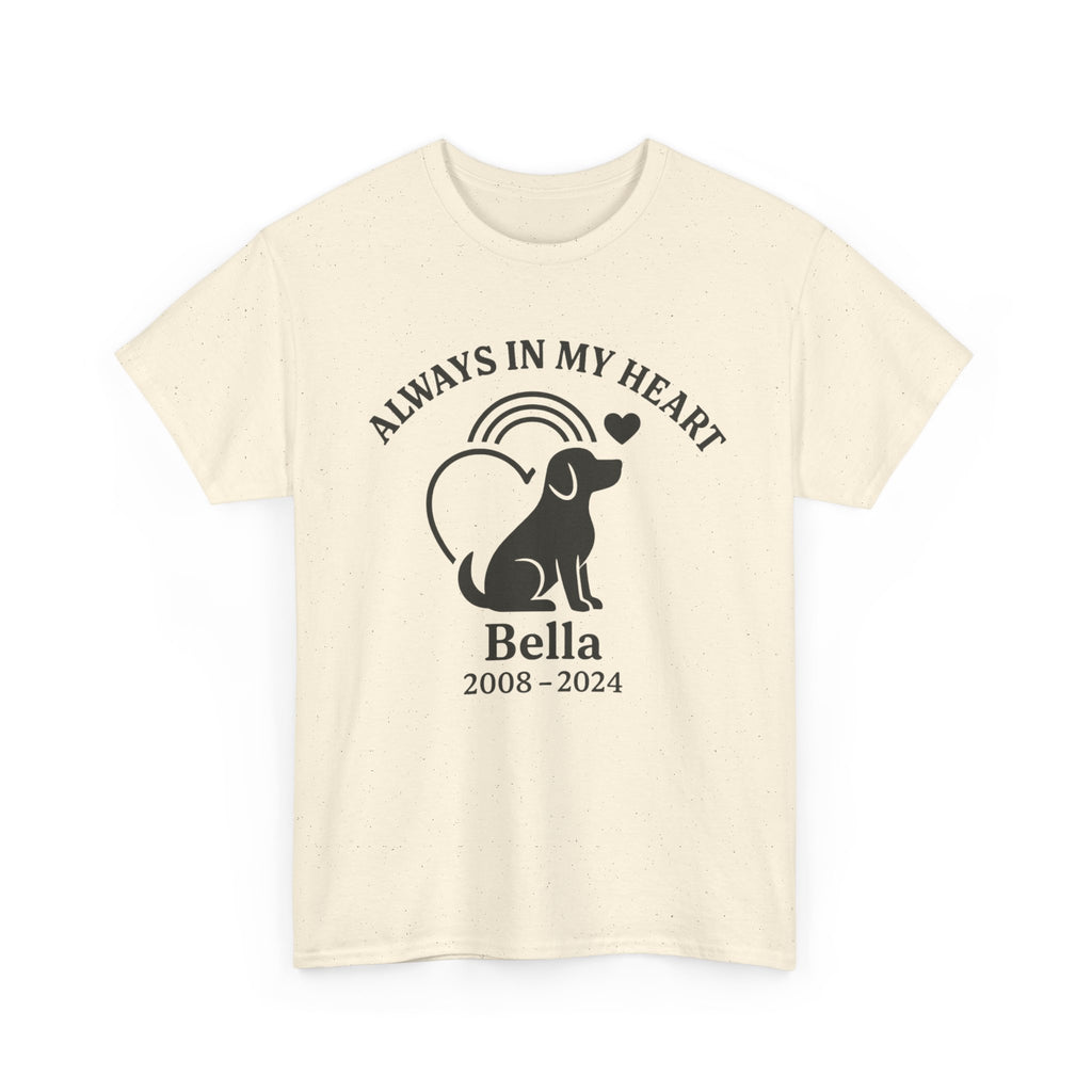 Always in My Heart – Custom Pet Memorial Shirt