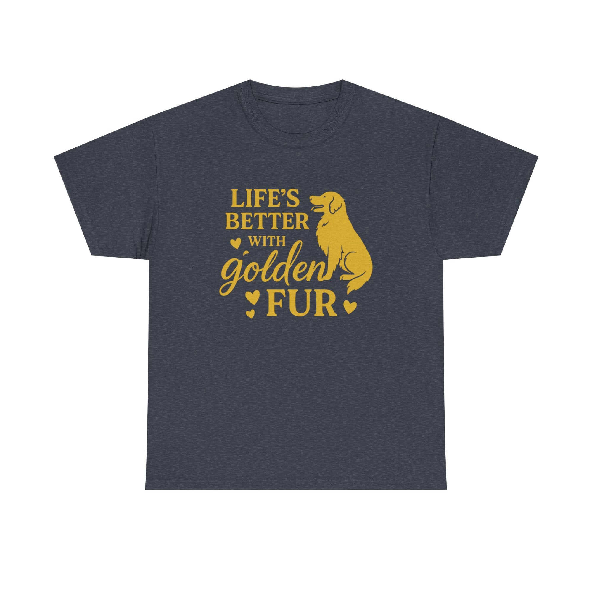 Golden Love – Golden Retriever Silhouette T-Shirt
