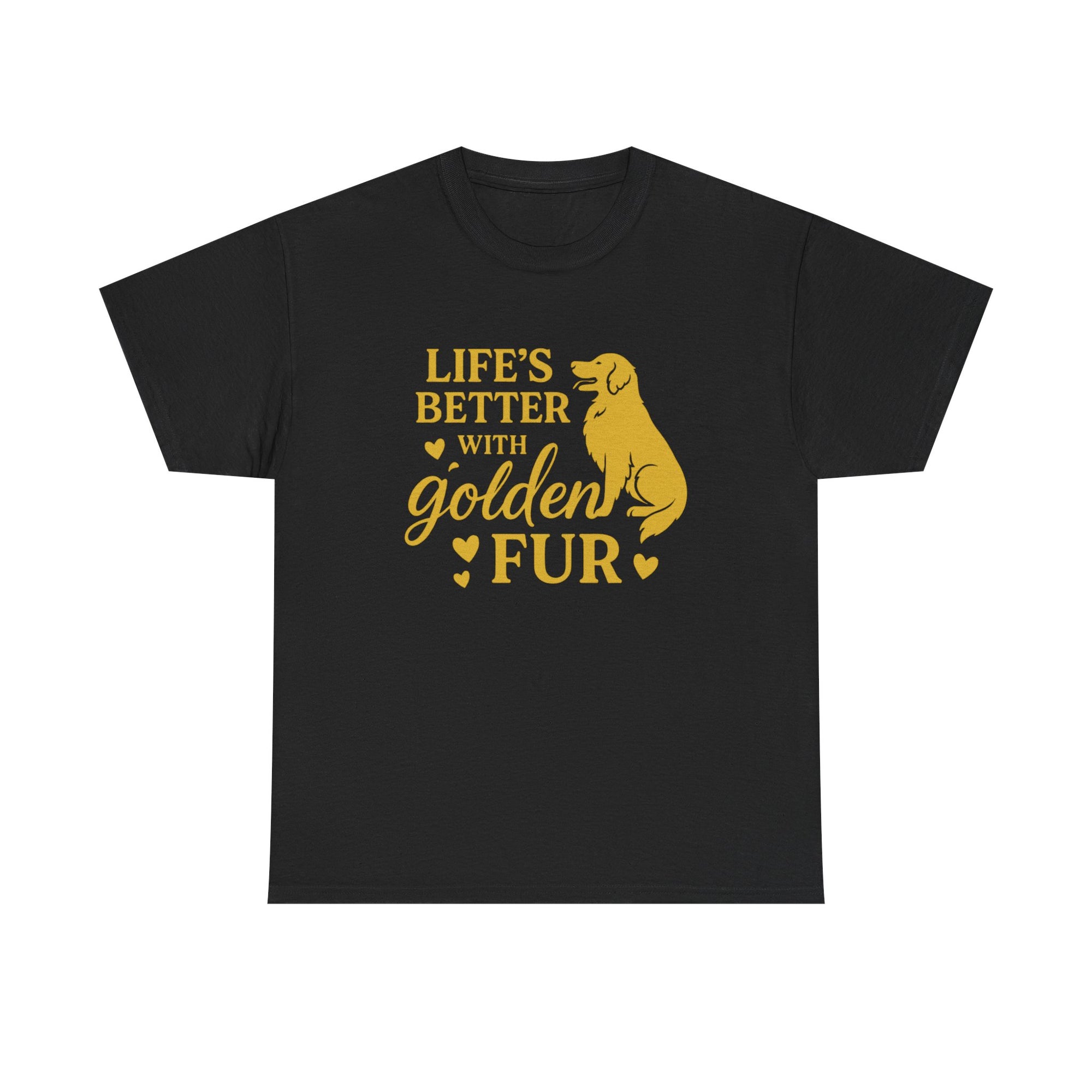 Golden Love – Golden Retriever Silhouette T-Shirt
