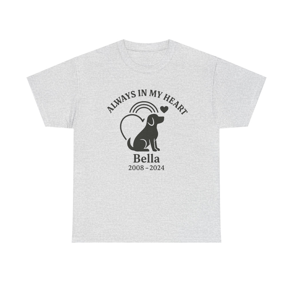 Always in My Heart – Custom Pet Memorial Shirt