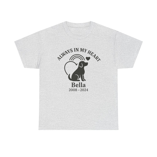 Always in My Heart – Custom Pet Memorial Shirt