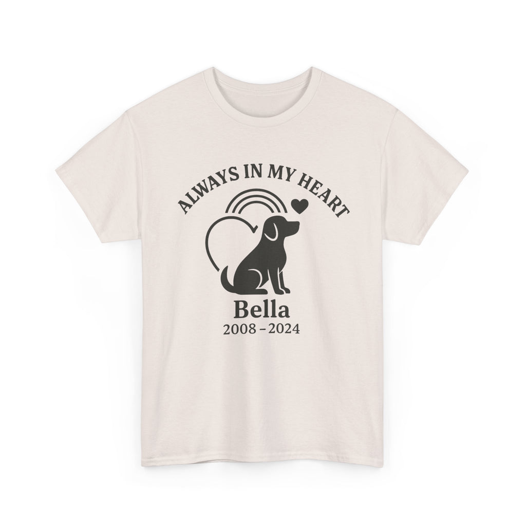 Always in My Heart – Custom Pet Memorial Shirt