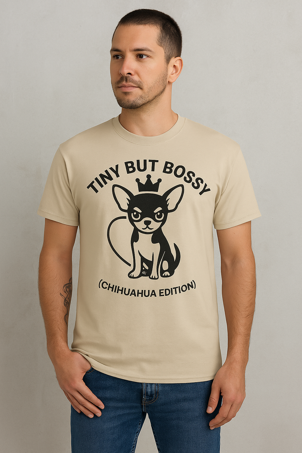 Tiny but Bossy – Chihuahua Edition T-Shirt