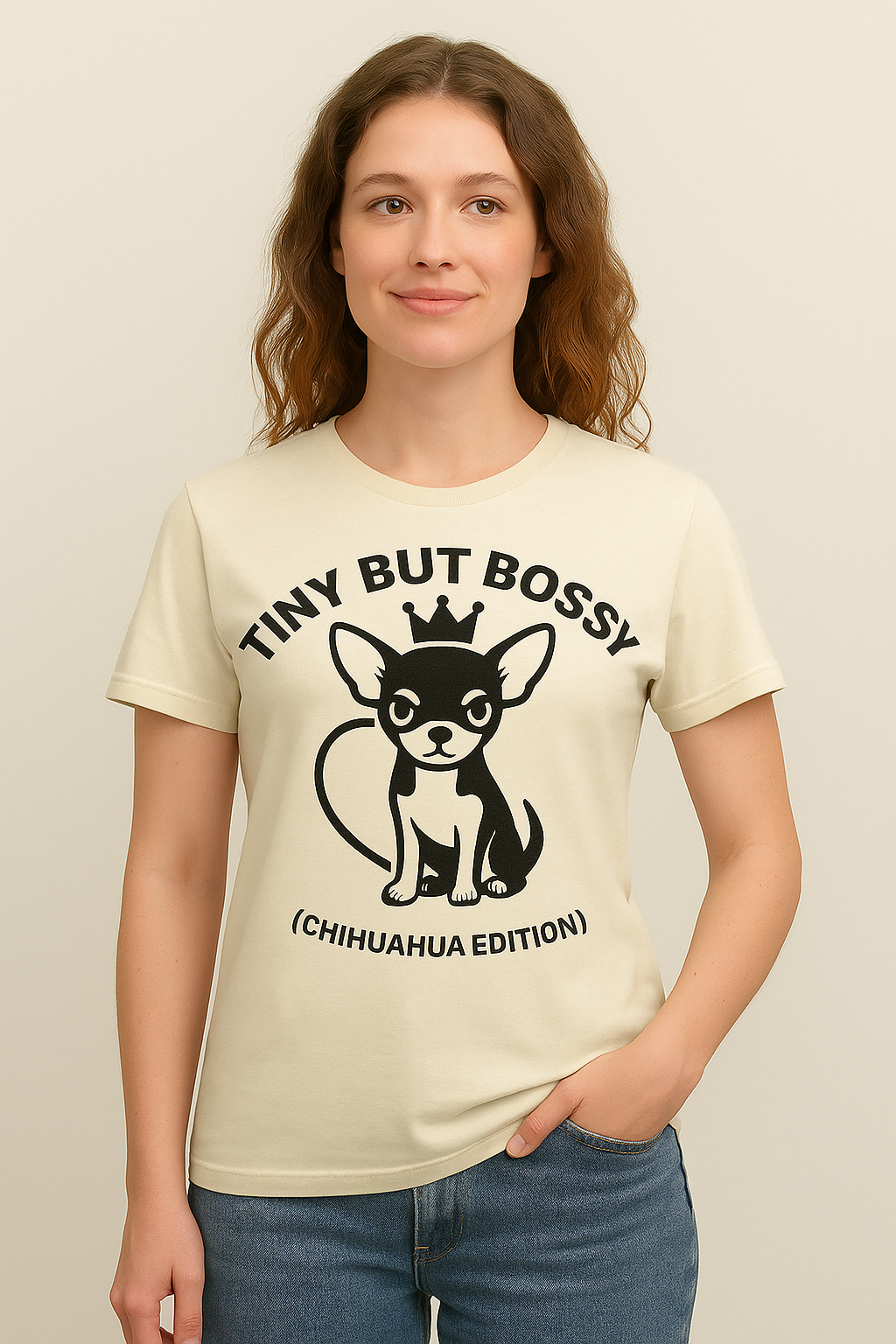 Tiny but Bossy – Chihuahua Edition T-Shirt